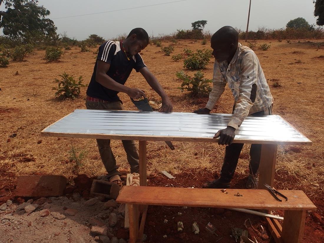 Construction de toilettes au centre de santé de Mbalang Djalingo