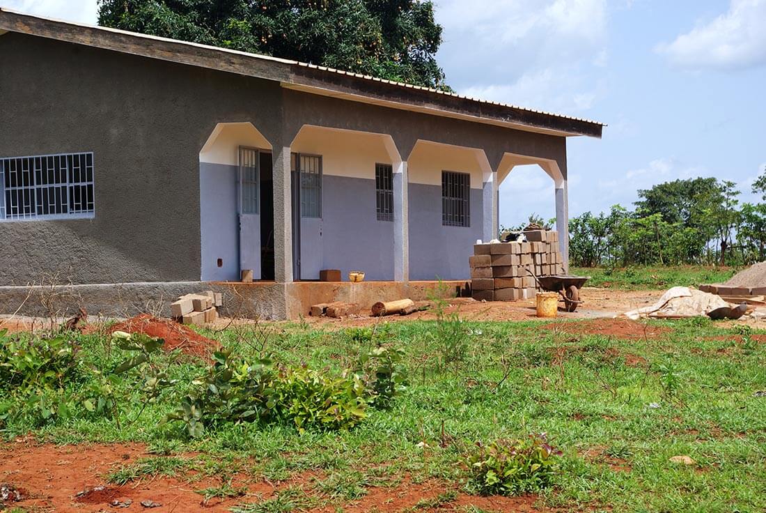 Finitions du centre de santé à Mbalang Djalingo