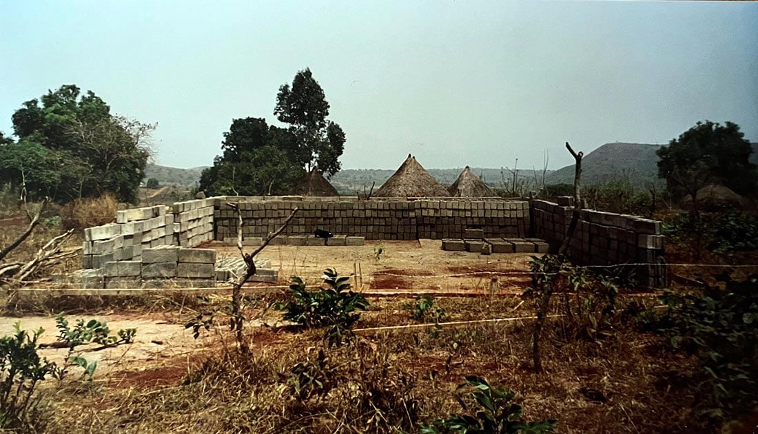 Matériel parpaings du centre de santé à Mbalang Djalingo