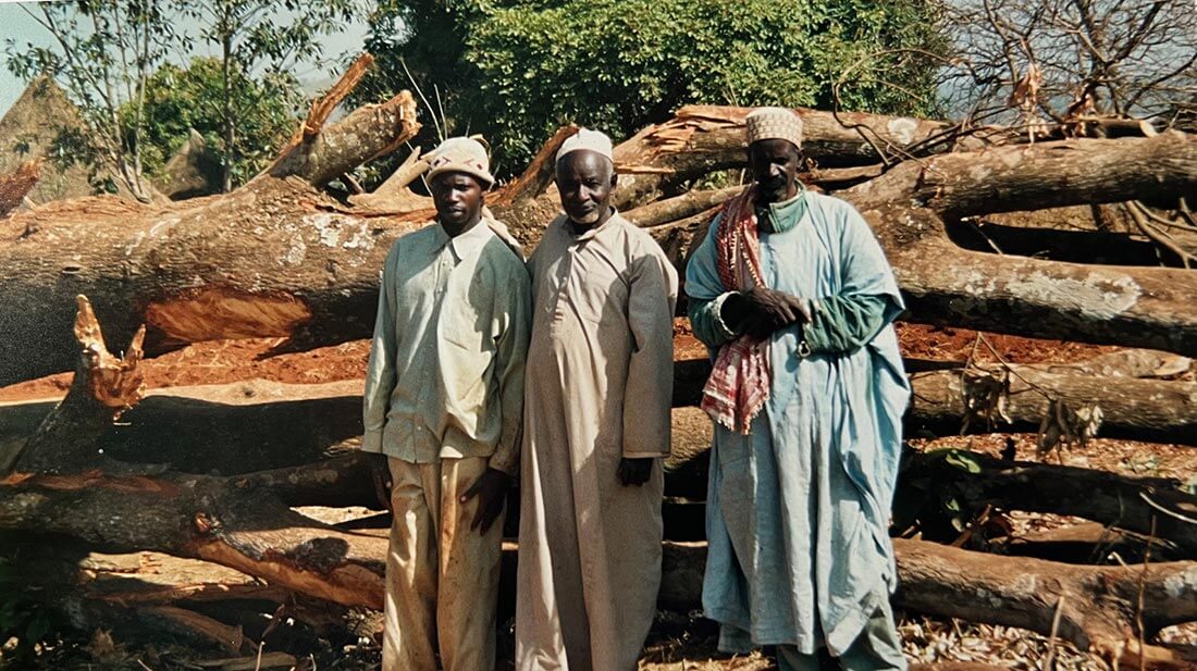 Rencontre avec les Chefs de village pour choix du terrain d'implanatation du centre de santé à Mbalang Djalingo