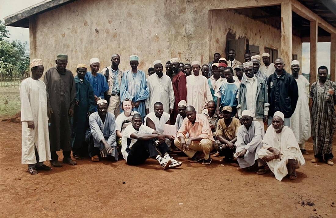 Rencontre avec les Chefs de village et leurs notables pour choix du terrain d'implanatation du centre de santé à Mbalang Djalingo