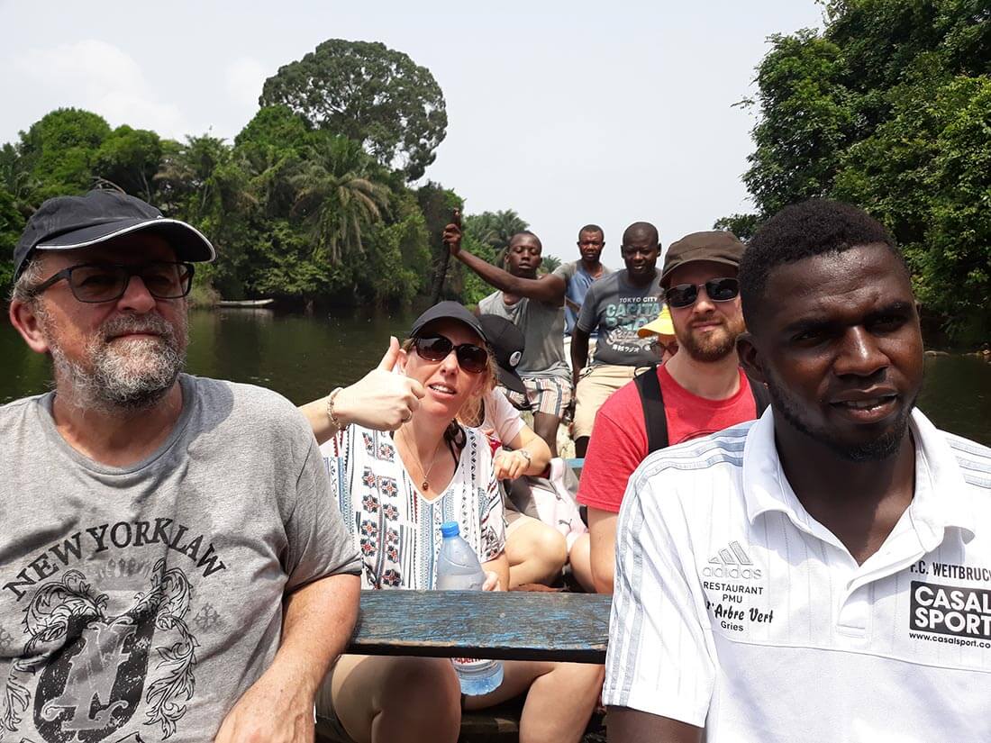 Séjour des membres de l'association Triangle d'Afrique à Mbaland Djalingo au Cameroun