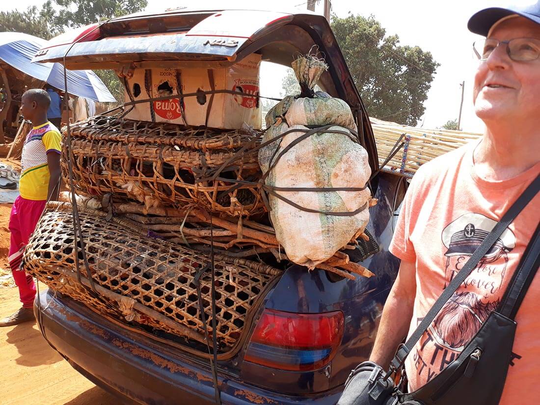 Séjour des membres de l'association Triangle d'Afrique à Mbaland Djalingo au Cameroun