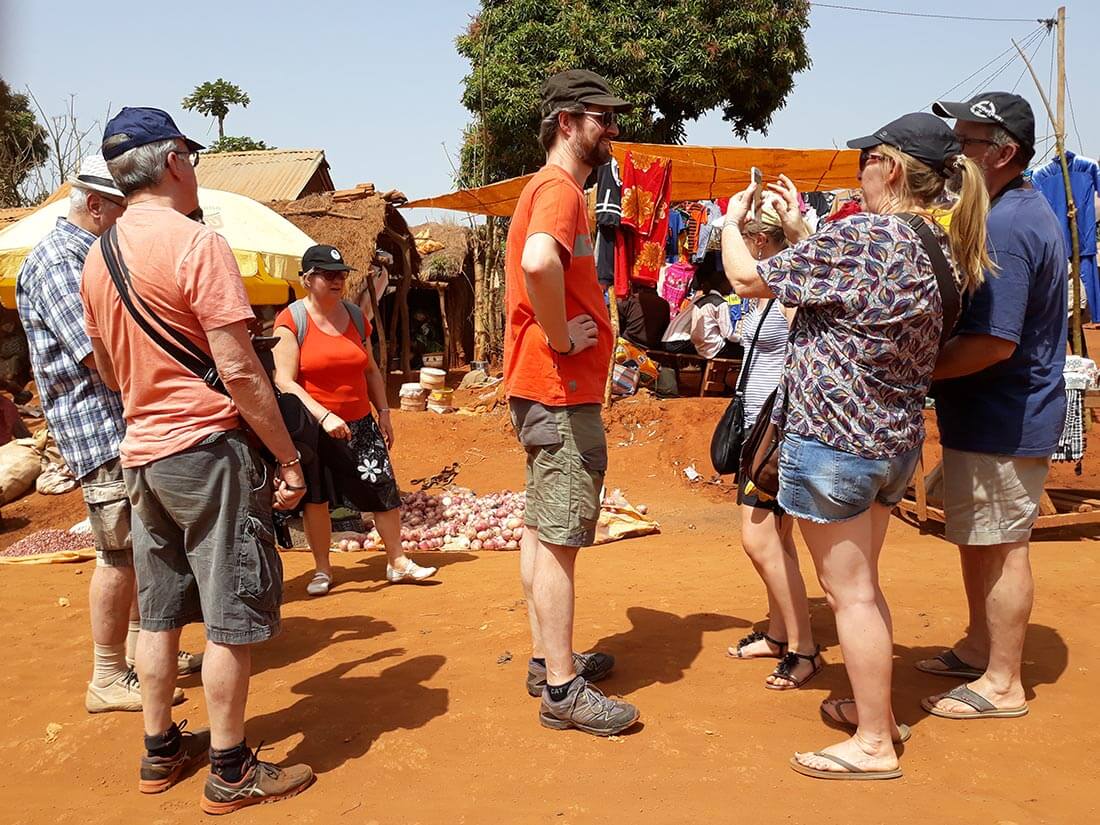 Séjour des membres de l'association Triangle d'Afrique à Mbaland Djalingo au Cameroun