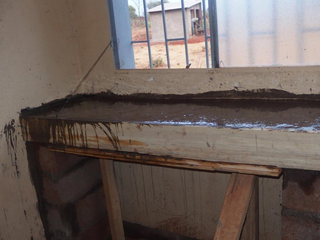 Travaux intérieurs de maçonnerie au centre de santé de Mbalang Djalingo