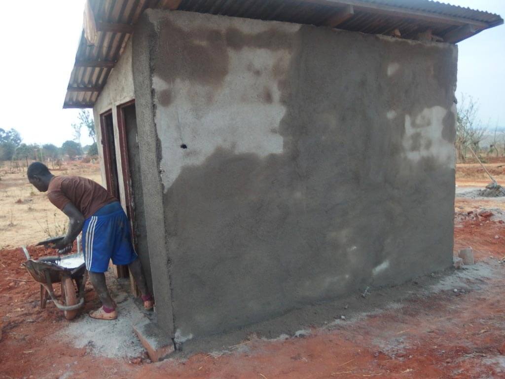 Travaux des toilettes au centre de santé de Mbalang Djalingo