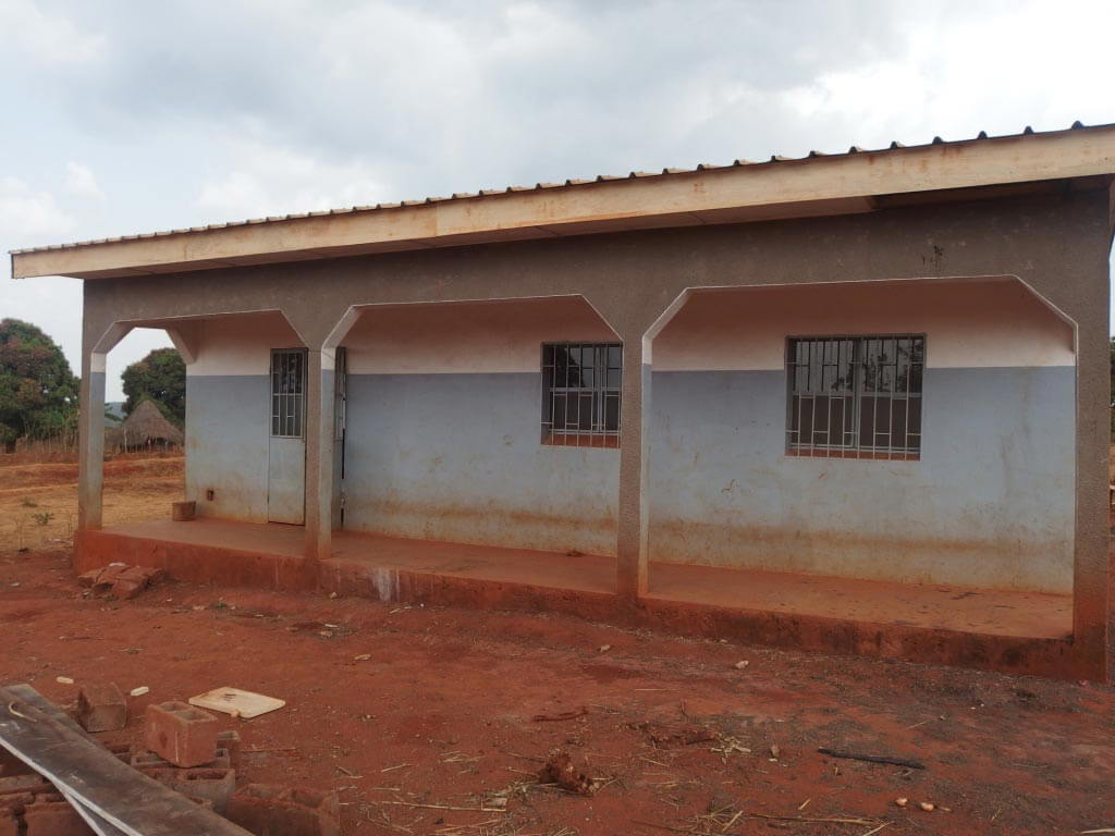 Travaux d'extérieur au centre de santé de Mbalang Djalingo