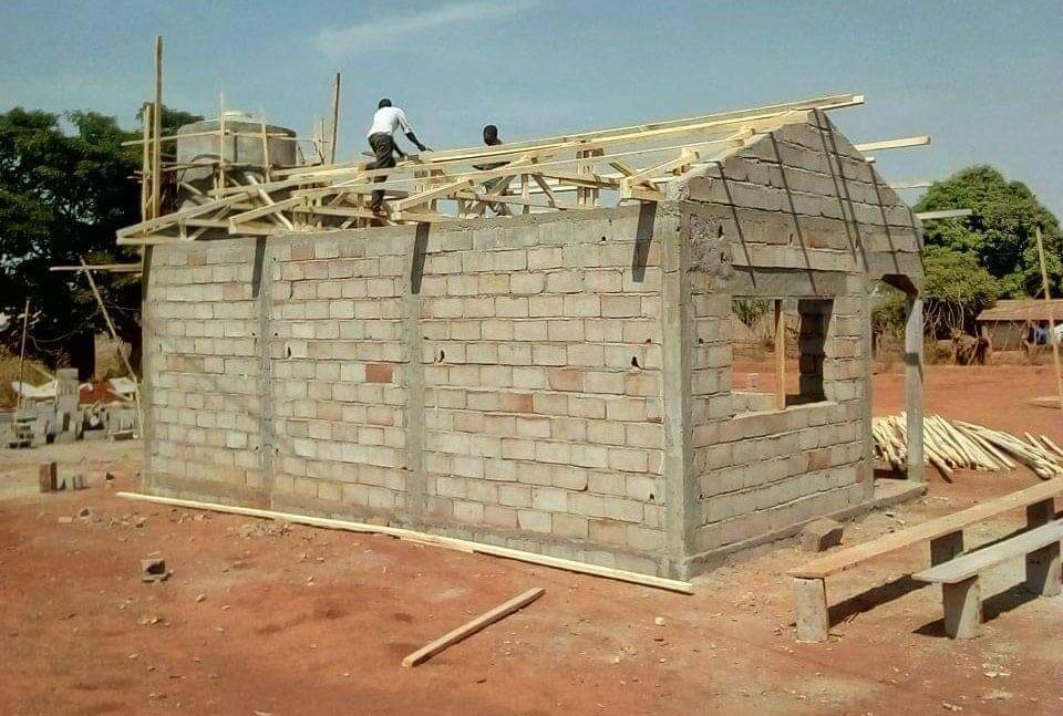 Construction de la maternité à Mbalang Djalingo au Cameroun avec Triangle d'Afrique