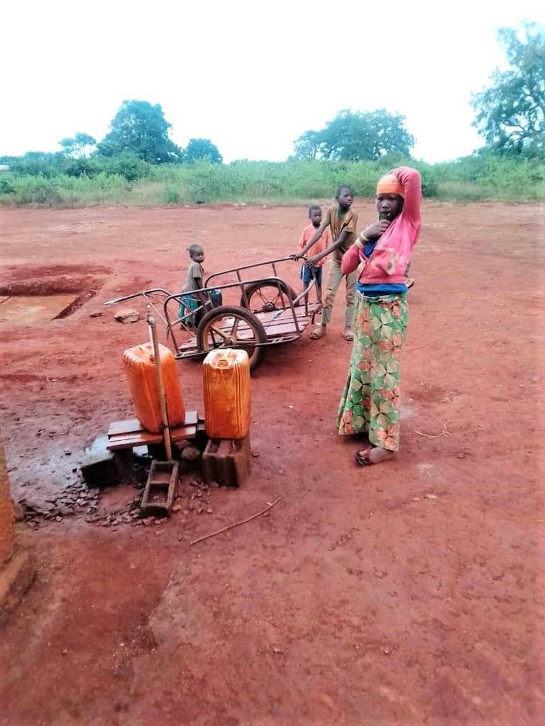 L'accès à l'eau grâce au château d'eau à Mbalang Djalingo au Cameroun - Un projet Triangle d'Afrique