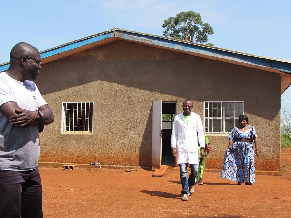 Inauguration du château d'eau à Mbalang Djalingo au Cameroun - Un projet Triangle d'Afrique