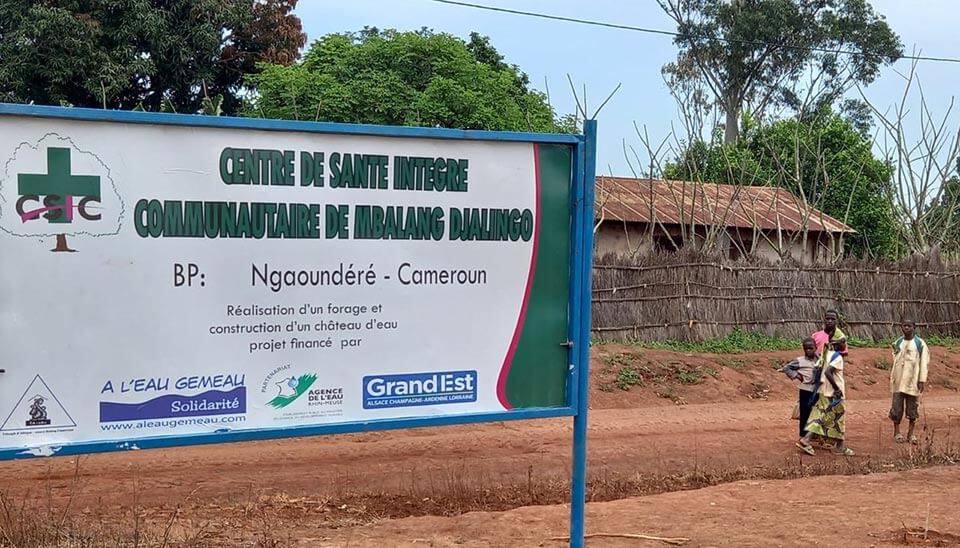 Inauguration du château d'eau à Mbalang Djalingo au Cameroun - Un projet Triangle d'Afrique