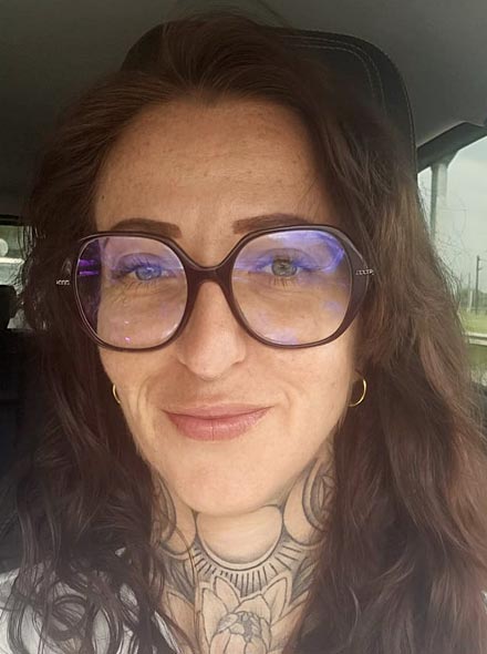 Fannie Claisse, membre de l'association Triangle d'Afrique